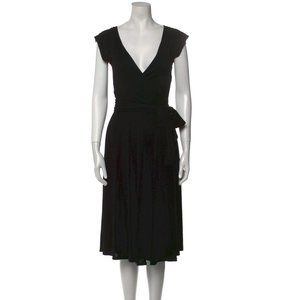 DIANE VON FURSTENBERG V-Neck wrap dress